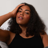 hydrated hair after the usage of conditioner for dry hair