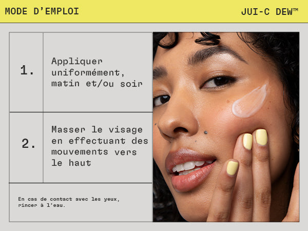 CRÈME RÉVÉLATRICE D'ÉCLAT