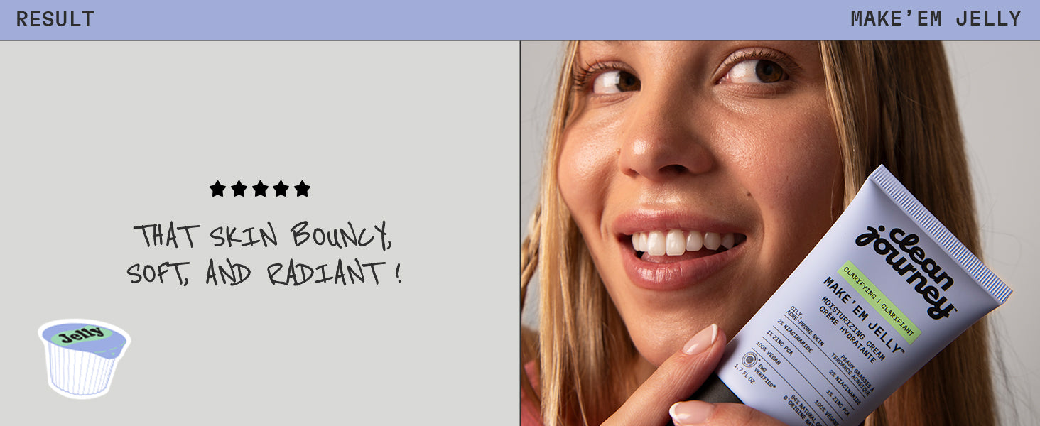 Face Moisturizer for Blemish Skin | cleanjourney™