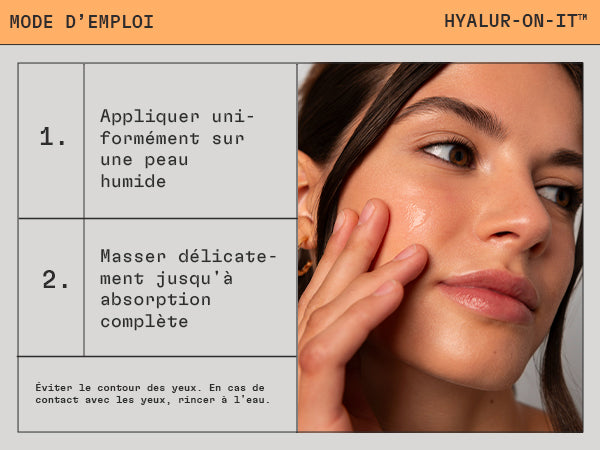 SÉRUM AVEC ACIDE HYALURONIQUE