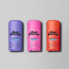 Trio Deodorant Tropical Tango, Flower Bloom and Citrus Zing cleanjourney™ / Trio de déodorants Tropical Tango, Éveil floral et Éclat d'agrumes cleanjourney™