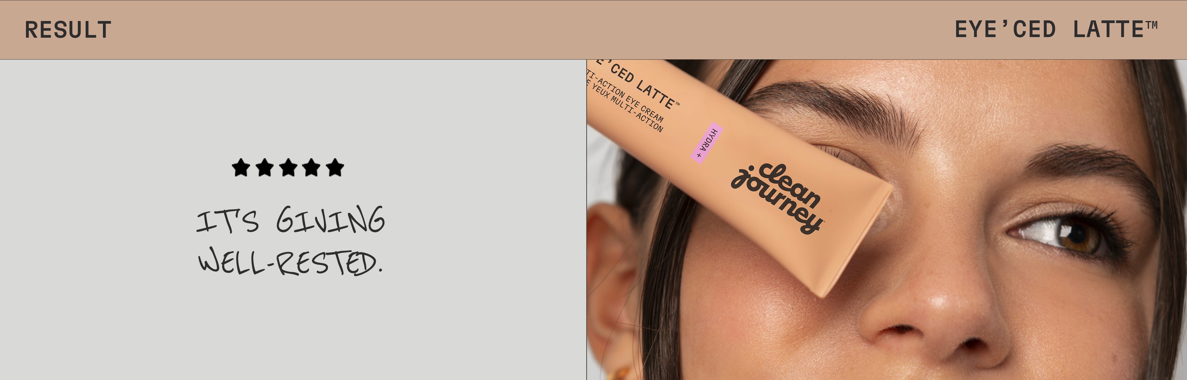 Eye Cream - Caffeine | cleanjourney™