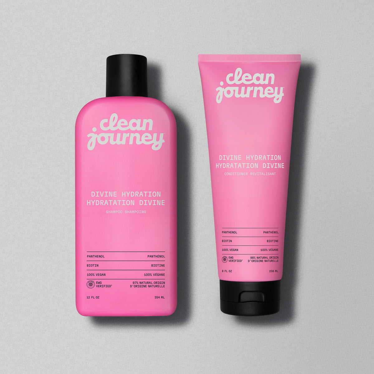 Hydrating Shampoo And Conditioner | cleanjourney™